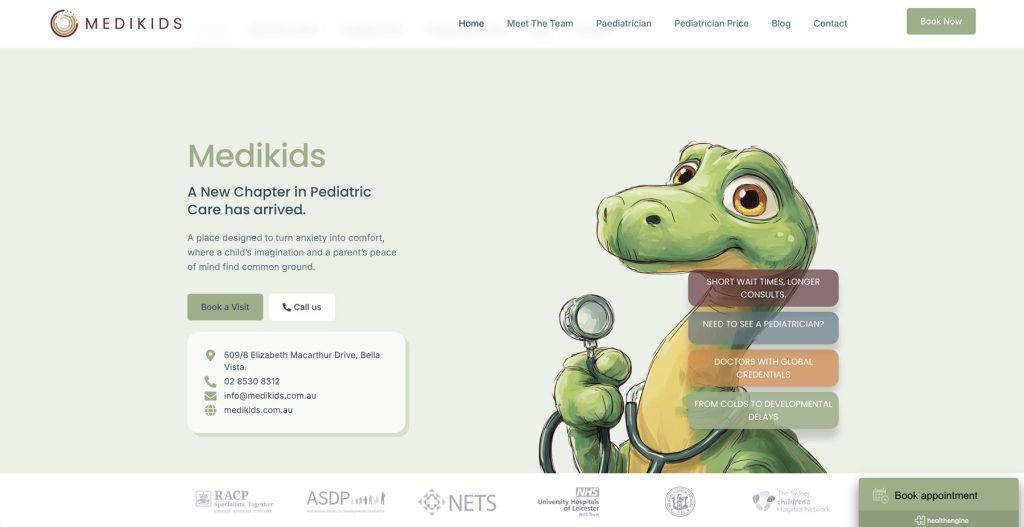 medikids website
